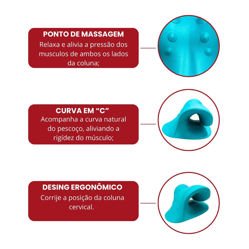 Alongador e Relaxador de Pescoço