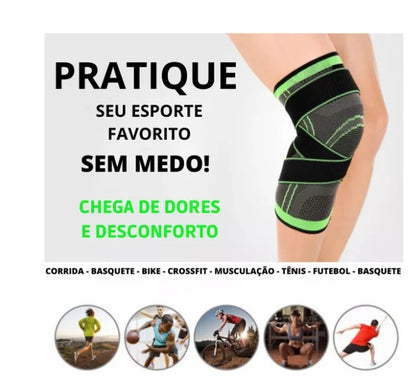 Joelheira de Compressão com Cinta Reguladora